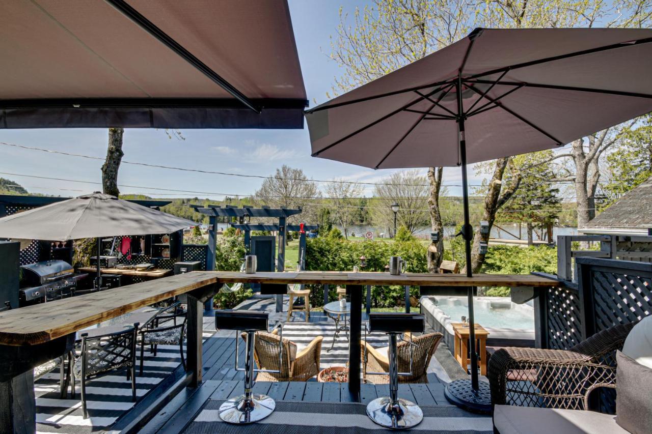 Le Petit Manoir Spa Et Vue Sur Riviere St Maurice Grandes Piles Ngoại thất bức ảnh